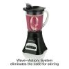 Wave Crusher Multi-Function Blender, 40 oz Glass Jar, Black