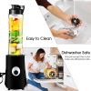 5 Core 20 oz Personal Blender Electric 160W 600ml for Shakes and Smoothies Countertop Powerful Kitchen top Food Processor with Portable Sports Bottle