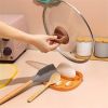 Multifunctionality Cat Claw Spoon Shelf Pot Cover Rack Kitchen Spatula Spoon Shelf Cover Filter Mat Support Container