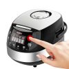 5 Core Asian Rice Cooker ‚ Electric Japanese Rice Maker ‚ w 17 Preset ‚ Large Touch Screen Nonstick Inner Pot ‚ 21 Cups Capacity ‚24 Hour D