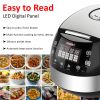 5 Core Asian Rice Cooker ‚ Electric Japanese Rice Maker ‚ w 17 Preset ‚ Large Touch Screen Nonstick Inner Pot ‚ 21 Cups Capacity ‚24 Hour D