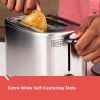 Black & Decker 2 Slice Stainless Steel Toaster