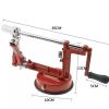 Apple Peeler Corer with Stainless Steel Blades and Powerful Suction Base