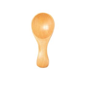 4/10/20Pcs Small Mini Natural Wooden Spoon Short Handle Spoon Kitchen Spice Condiment Spoon Sugar Tea Coffee Honey Scoop Gadgets (Color: Natural Wood Color, size: 10PCS)