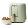 3 Qt Air Fryer with TurboCrisp Technology, Cornflower Blue