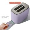 2 Slice Toaster with Touch-Activated Display, Cornflower