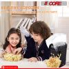 5 Core Hot Air Popcorn Popper Machine 1200W Electric Popcorn Kernel Corn Maker Bpa Free, 95% Popping Rate, 2 Minutes Fast, No Oil-Healthy Snack for Ki