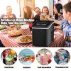 26lbs/24h Portable Countertop Ice Maker Machine with Scoop