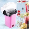 5 Core Hot Air Popcorn Popper Machine 1200W Electric Popcorn Kernel Corn Maker Bpa Free, 95% Popping Rate, 2 Minutes Fast, No Oil-Healthy Snack for Ki