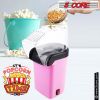 5 Core Hot Air Popcorn Popper Machine 1200W Electric Popcorn Kernel Corn Maker Bpa Free, 95% Popping Rate, 2 Minutes Fast, No Oil-Healthy Snack for Ki