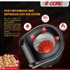 5 Core Hot Air Popcorn Popper Machine 1200W Electric Popcorn Kernel Corn Maker Bpa Free, 95% Popping Rate, 2 Minutes Fast, No Oil-Healthy Snack for Ki