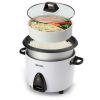 20 Cup Dishwasher Safe Rice Cooker & Steamer, 4 Piece